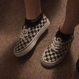 checker board vans